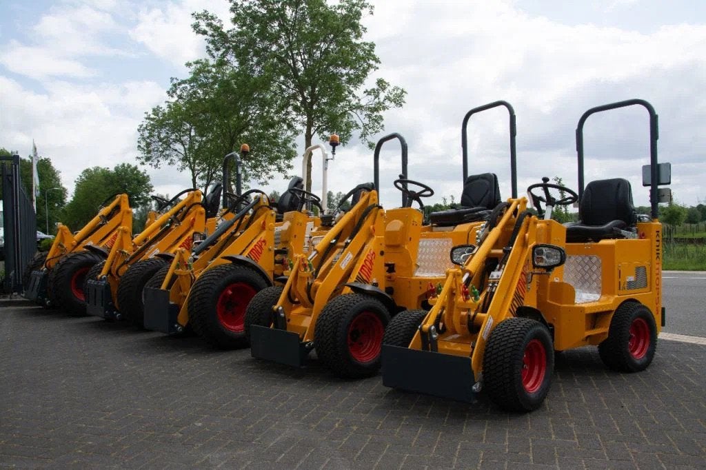 Officiële Dealer van Knikmops minishovels!, Zakelijke goederen, Machines en Bouw | Kranen en Graafmachines, Wiellader of Shovel