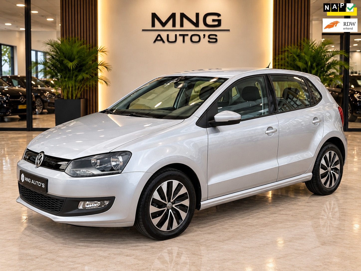 Volkswagen Polo 1.4 TDI BlueMotion|Navi|Cruis|Nap|Airco|, Auto's, Voorwielaandrijving, Gebruikt, Euro 6, 580 kg