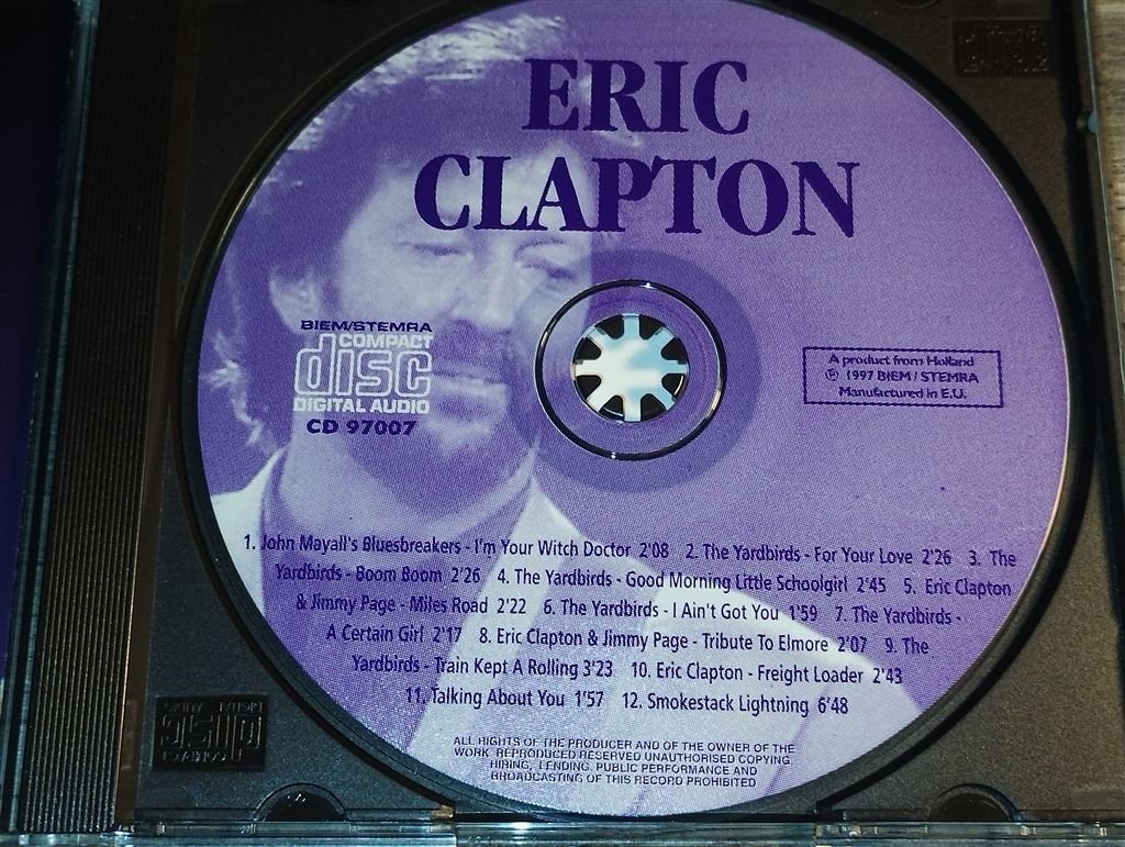 Eric Clapton ‎- Eric Clapton, Ophalen of Verzenden, Zo goed als nieuw, Jazz