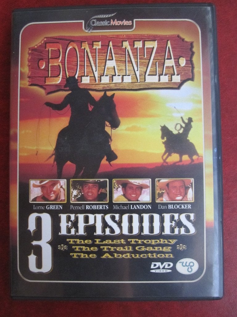 Bonanza 3 episodes, Engels, Alle leeftijden, Nederlands, Ophalen of Verzenden