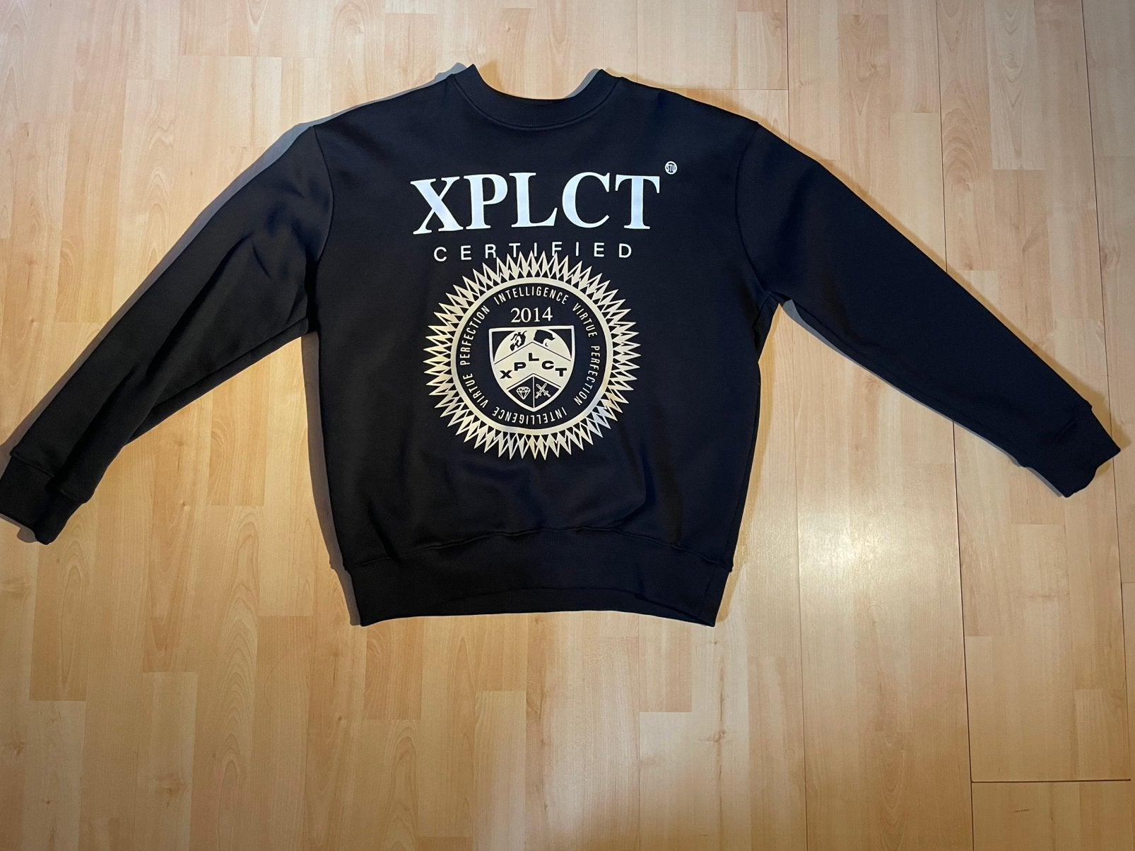 Originele Xplct Sweater Maat S, Ophalen of Verzenden, Zo goed als nieuw, Maat 46 (S) of kleiner, Zwart