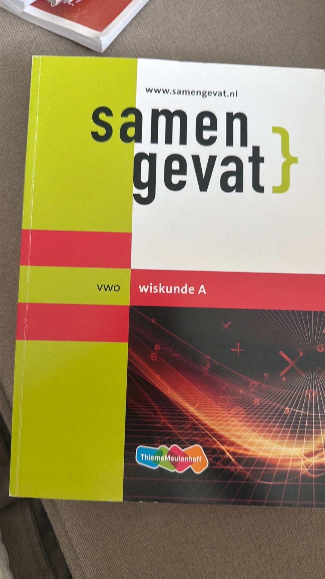 Samengevat VWO Wiskunde A, Ophalen of Verzenden, Zo goed als nieuw, VWO, Nederlands