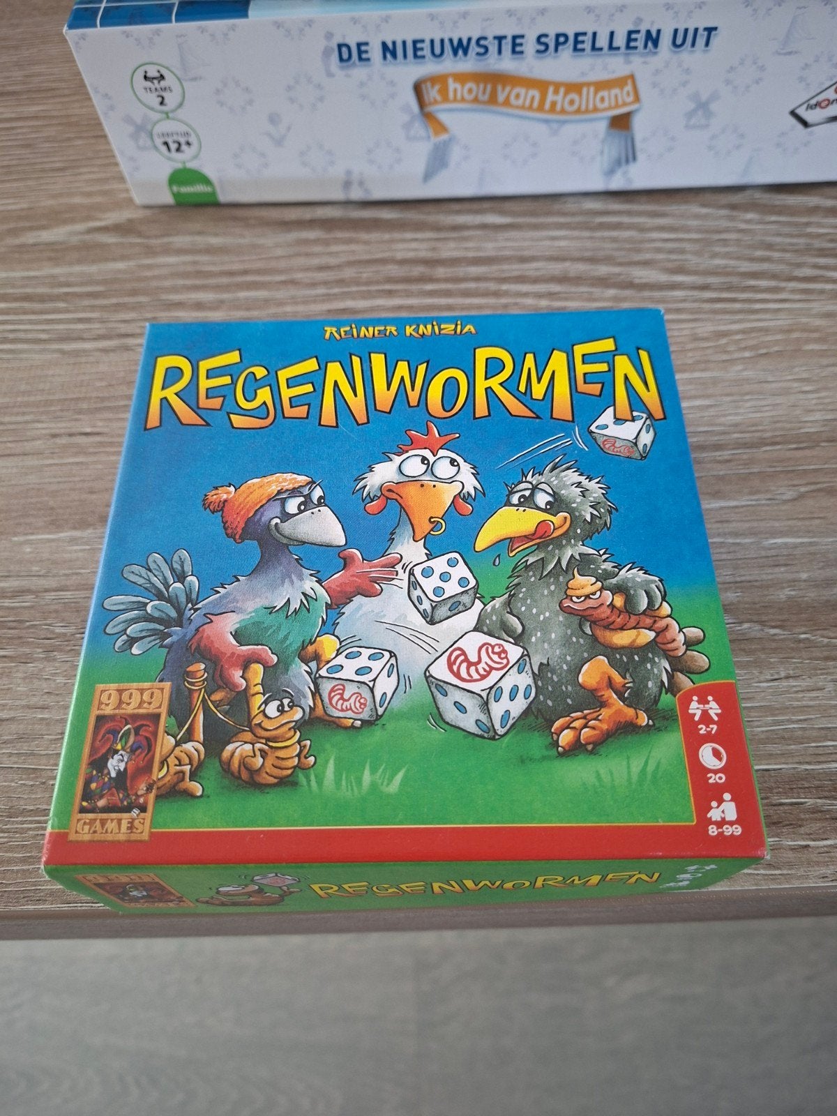 regenwormen spel, Hobby en Vrije tijd, Vijf spelers of meer, Ophalen, Nieuw