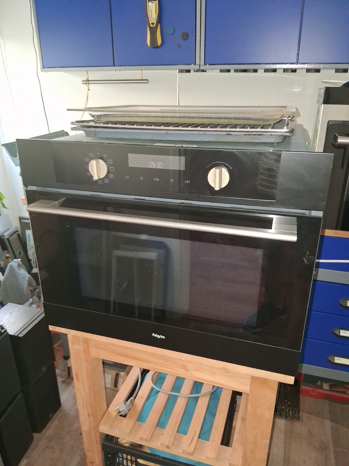 Pelgrim MAC514MAT combimagnetron nis 45cm, Ophalen, Combimagnetron, Gebruikt, Hete lucht