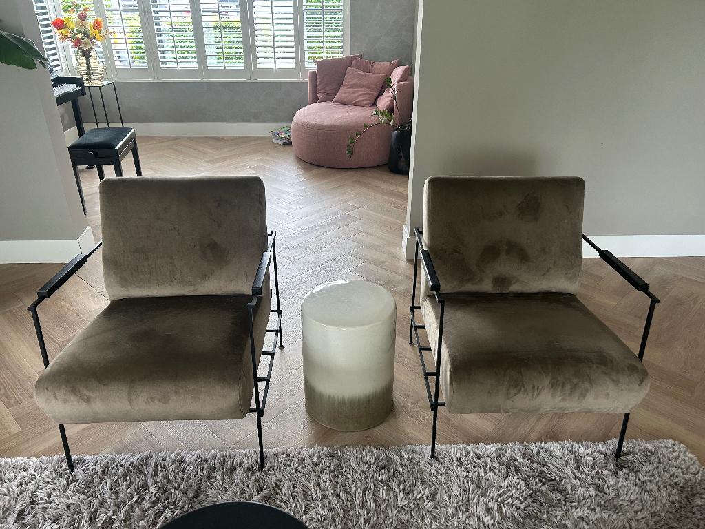 Passe partout fauteuils, Huis en Inrichting, Fauteuils, Ophalen, Minder dan 75 cm, 75 tot 100 cm, Stof