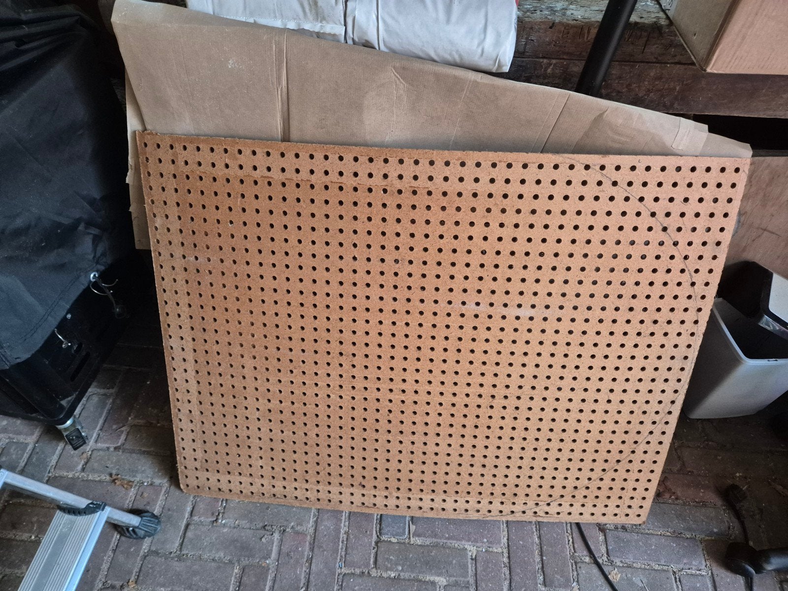 Geperforeerde plaat 1050x800x5 mm, Ophalen, Gebruikt, Overige materialen, Minder dan 20 mm