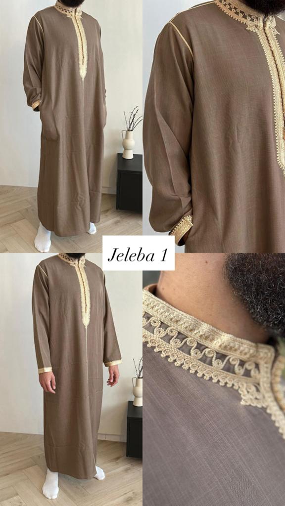Mannen jeleba, Overige typen, Zwart, Maat 46/48 (XL) of groter, Ophalen of Verzenden