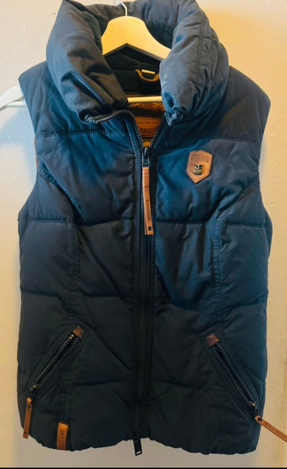 Naketano bodywarmer, Ophalen of Verzenden, Zo goed als nieuw, Maat 38/40 (M), Blauw