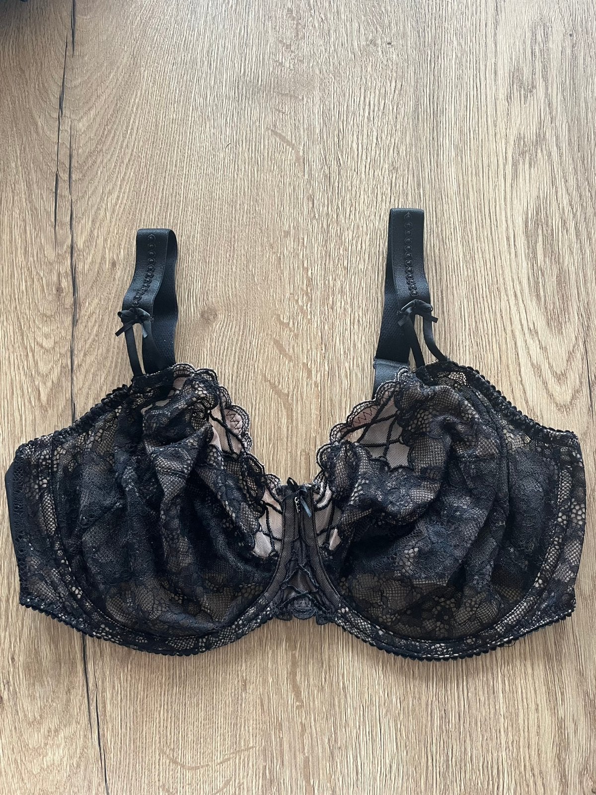 Ptima donna 85E full cup zwart kant, Verzenden, Zwart, BH