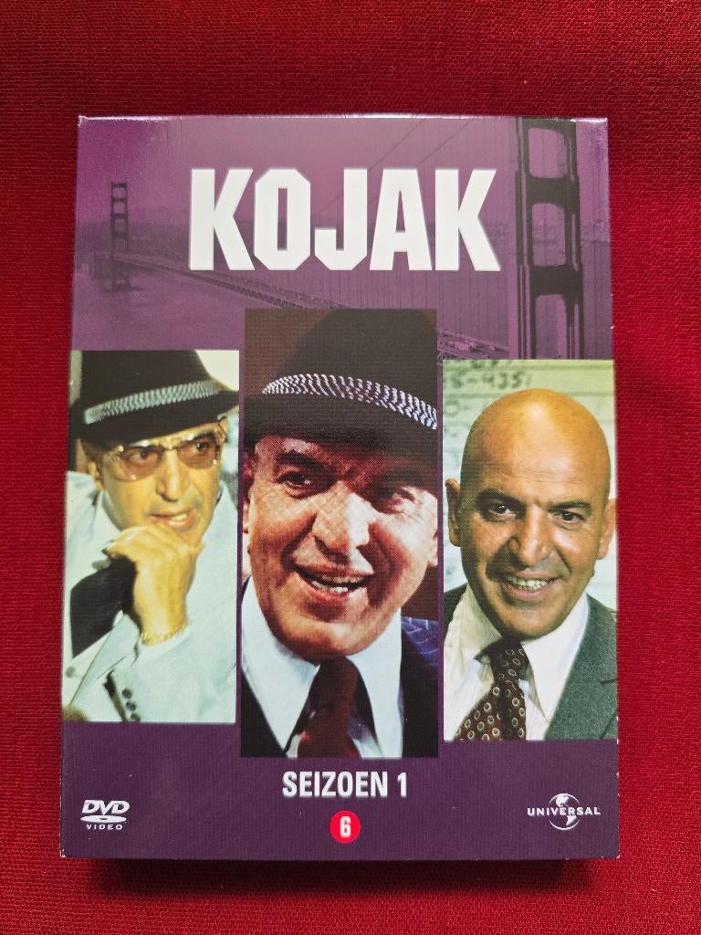 Kojak - seizoen 1 - boxed set - Telly Savalas - 1973 / 1974, Cd's en Dvd's, Boxset, Ophalen of Verzenden, Zo goed als nieuw, Vanaf 6 jaar