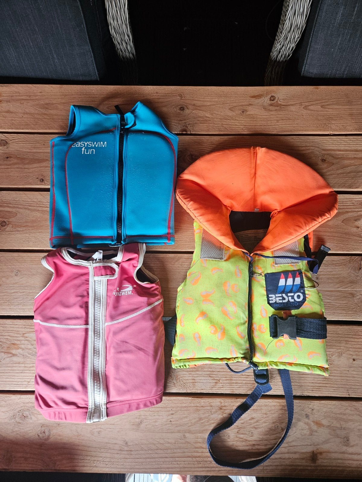Zwemvesten en zwemhulpmiddelen voor kinderen, Watersport en Boten, Watersportkleding, Verzenden, Gebruikt