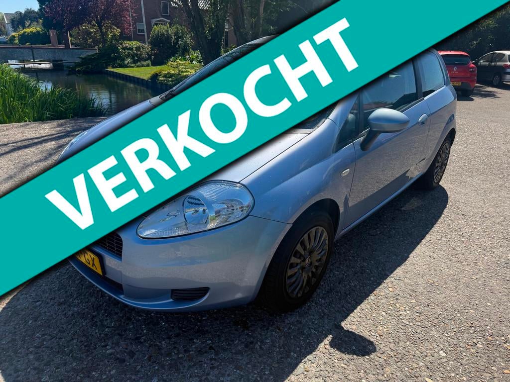 Fiat Grande Punto 1.2 Sportsound design by giugiaro, 1242 cc, 4 cilinders, Grande Punto, Origineel Nederlands