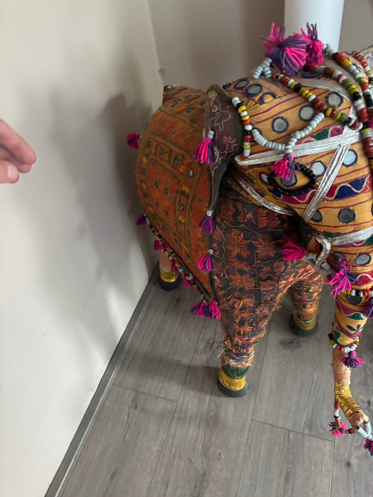Decoratieve Indiase Olifant - Handgemaakt, Ophalen
