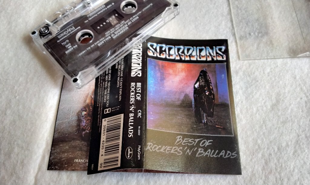 Cassette Scorpions MUST-HAVE USA 1989 uitgave, 1 bandje, Ophalen of Verzenden, Zo goed als nieuw, Origineel