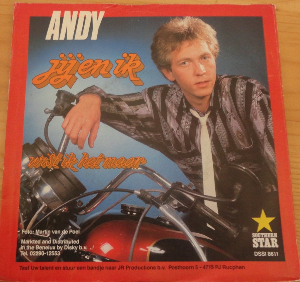 Andy > Jij en ik, Ophalen of Verzenden, Gebruikt, 7 inch, Nederlandstalig