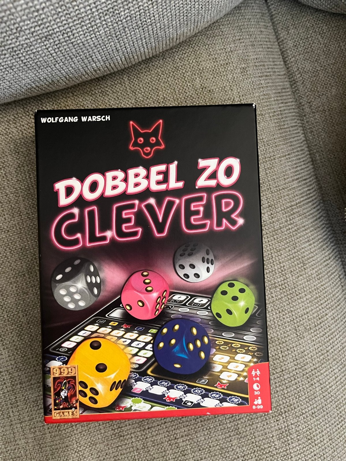Dobbel Zo Clever dobbelspel -nieuw, Een of twee spelers, Ophalen of Verzenden, Zo goed als nieuw
