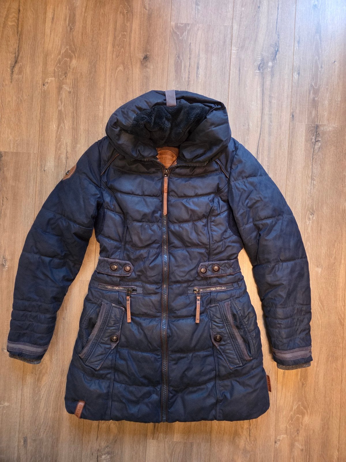 Winterjas Naketano maat XL, Naketano, Ophalen of Verzenden, Gedragen, Blauw