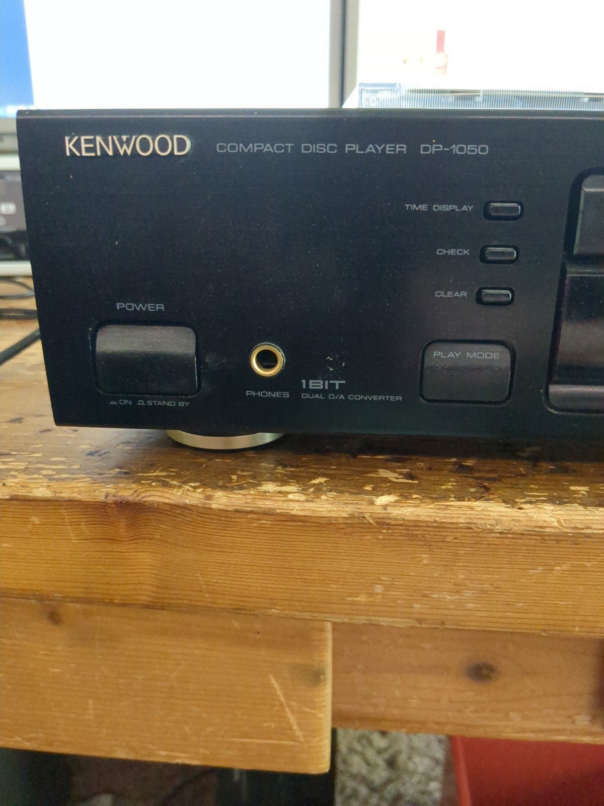 Kenwood DP-1050 CD-speler - display wat vervaagd, Ophalen of Verzenden, Gebruikt, Overige merken