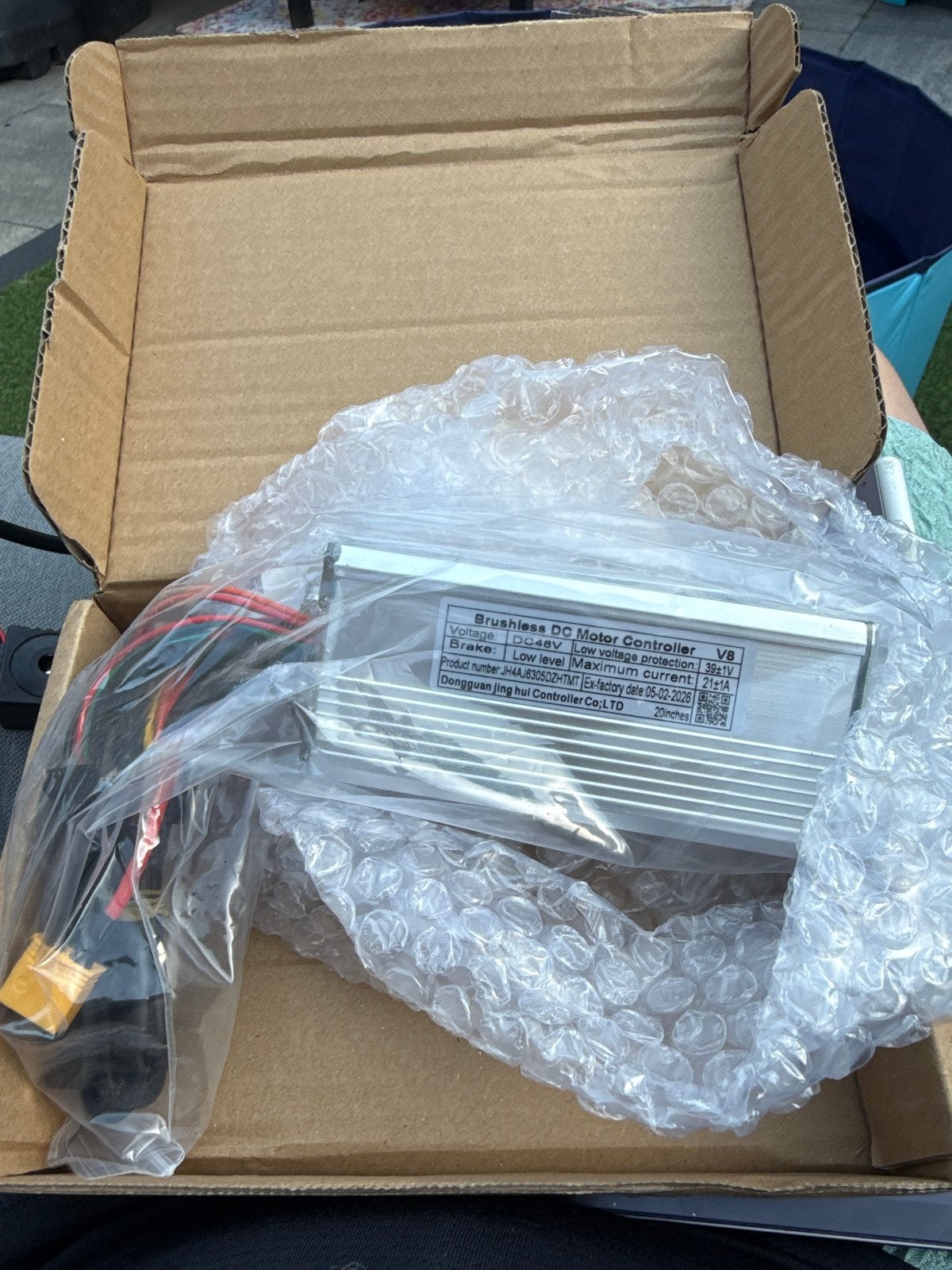 Nieuwe Brushless DC Motor Controller V8 (48V/60V), Elektrische fiets, Overige materialen, Nieuw, Ophalen of Verzenden