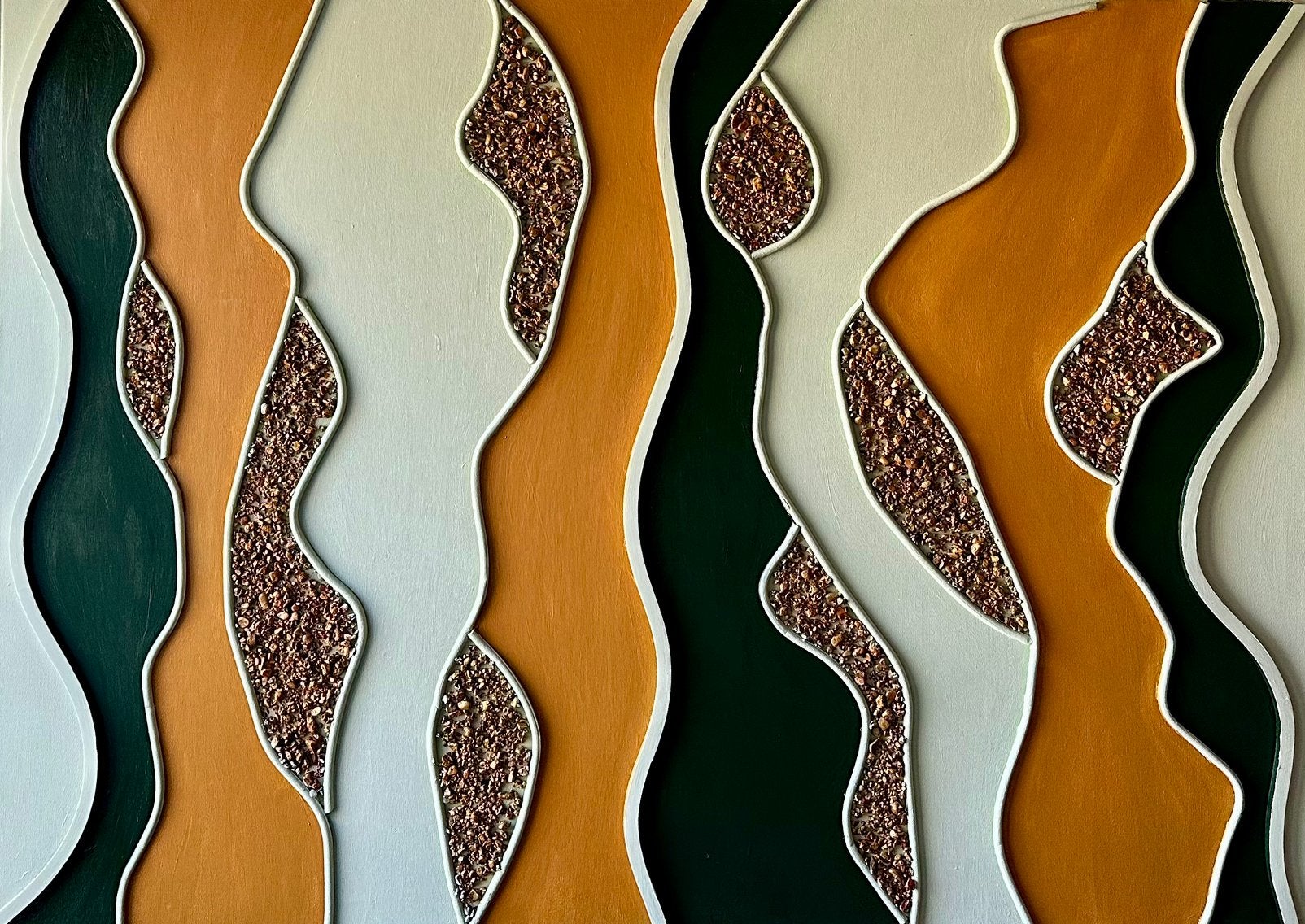 Valeta- Abstract- Handgeschilderd- Uniek- XXXL, Ophalen of Verzenden