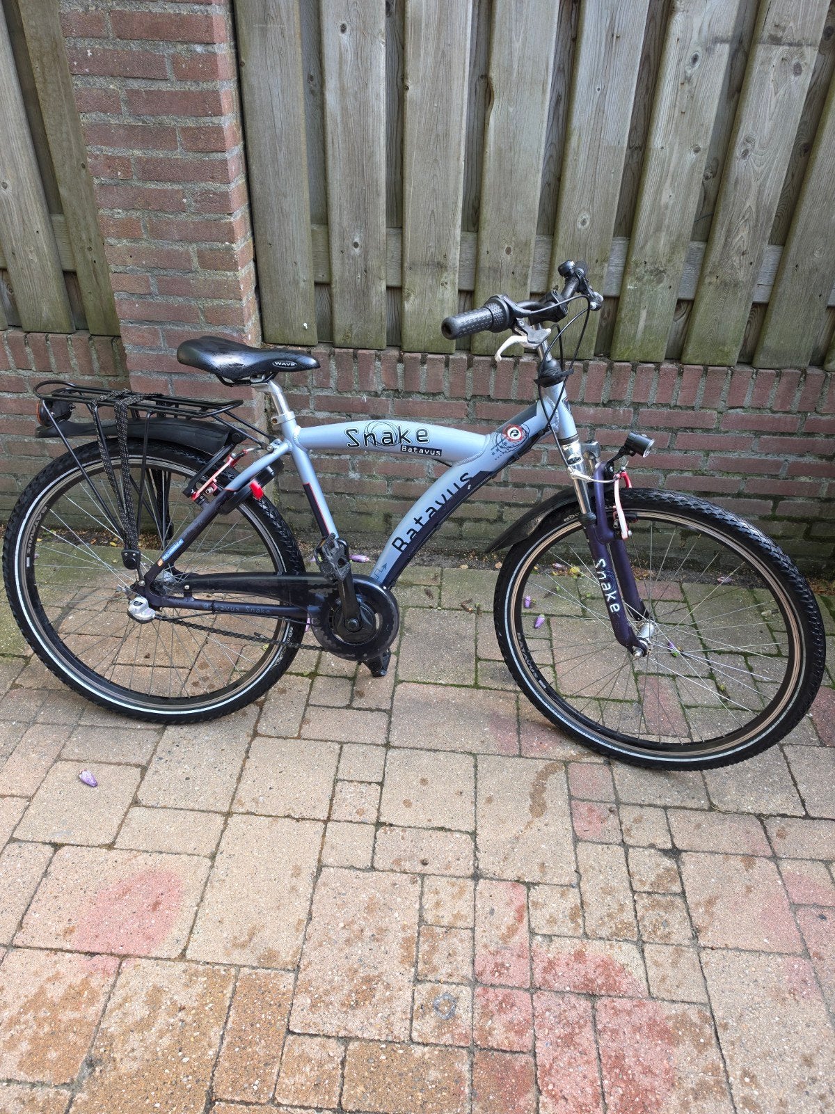 batavus snake jongensfiets 26 inch 3v, Ophalen, Gebruikt, 26 inch of meer, Versnellingen