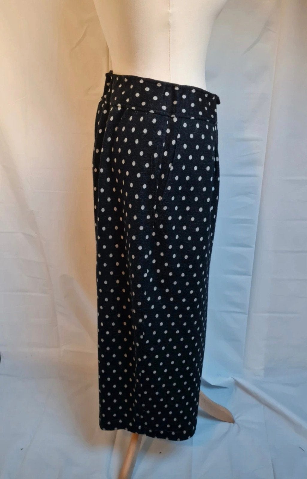 Comme des Garçons vintage harembroek wol/acryl/stretch, Kleding | Dames, Zwart, Comme des Garçons, Ophalen of Verzenden, Zo goed als nieuw
