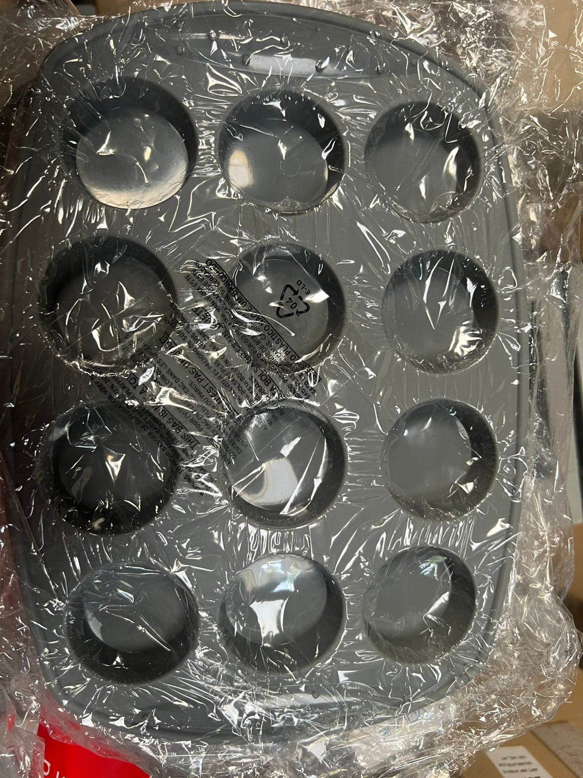 Cup cake pan 12 gaten, Ophalen of Verzenden, Nieuw, Cupcakes, Bakvorm