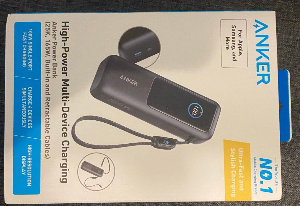 Anker Power Bank 25K, 165W - Nieuw in doos, Ophalen of Verzenden, Nieuw