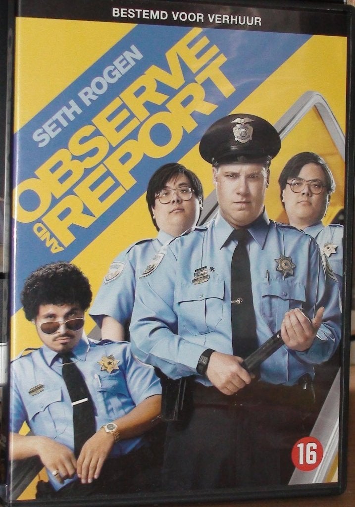 dvd observe and report, Alle leeftijden, Ophalen of Verzenden, Zo goed als nieuw, Romantische komedie