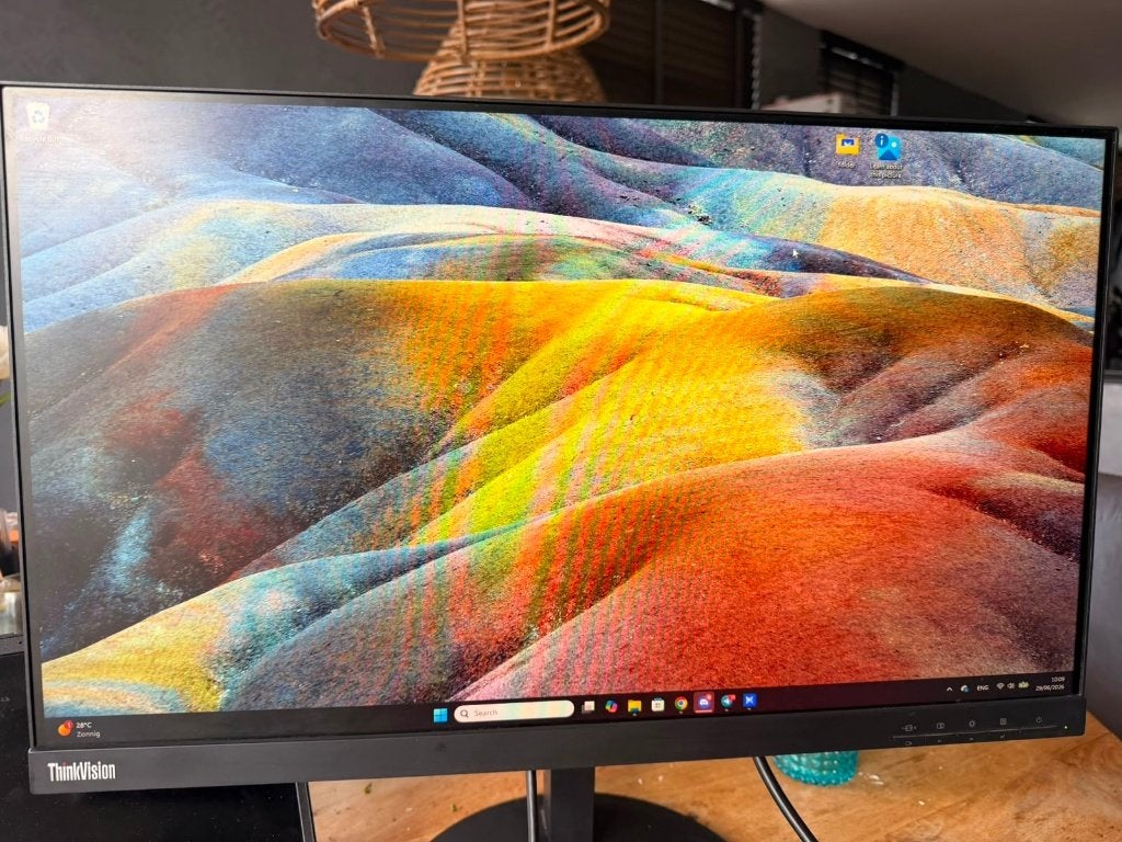 Lenovo thinkvision t24i-10 monitor, Computers en Software, Monitoren, Ophalen, Refurbished, Full HD, Lenovo Thinkvision