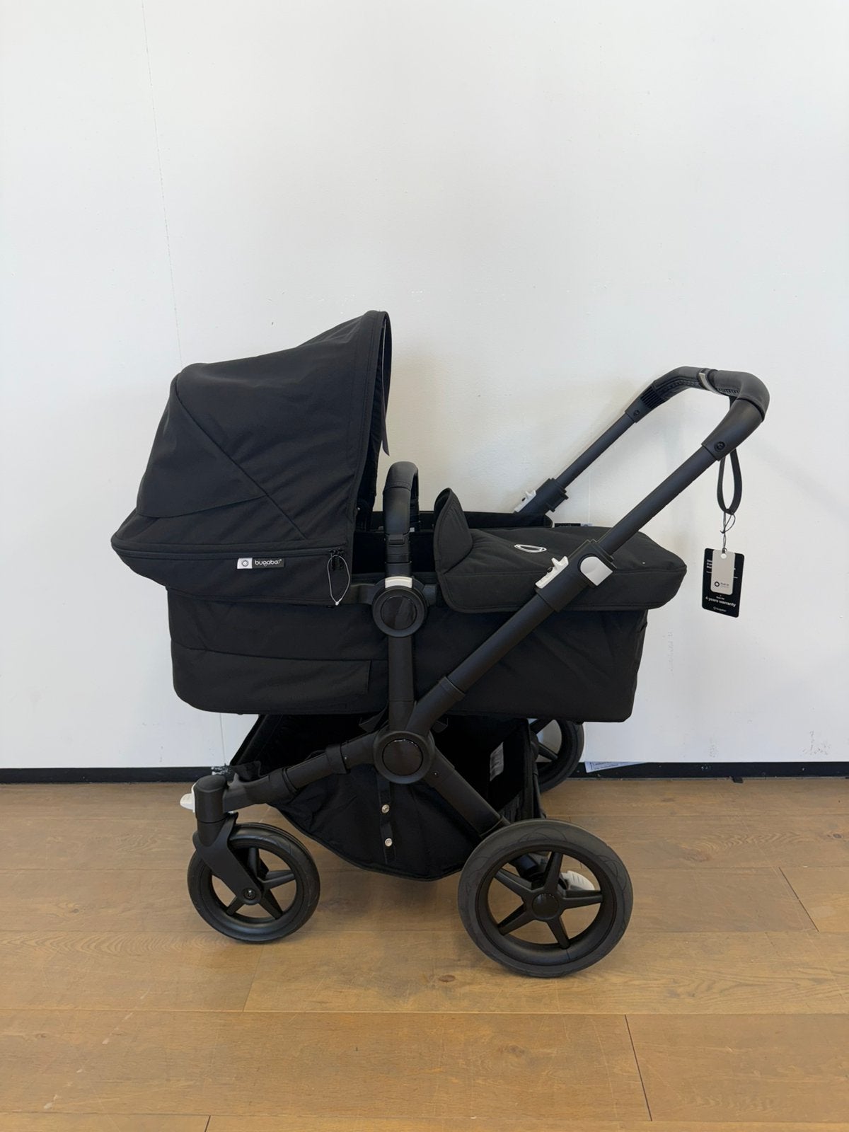 Bugaboo Donkey 5 mono kinderwagen - midnight black, Ophalen, Zo goed als nieuw