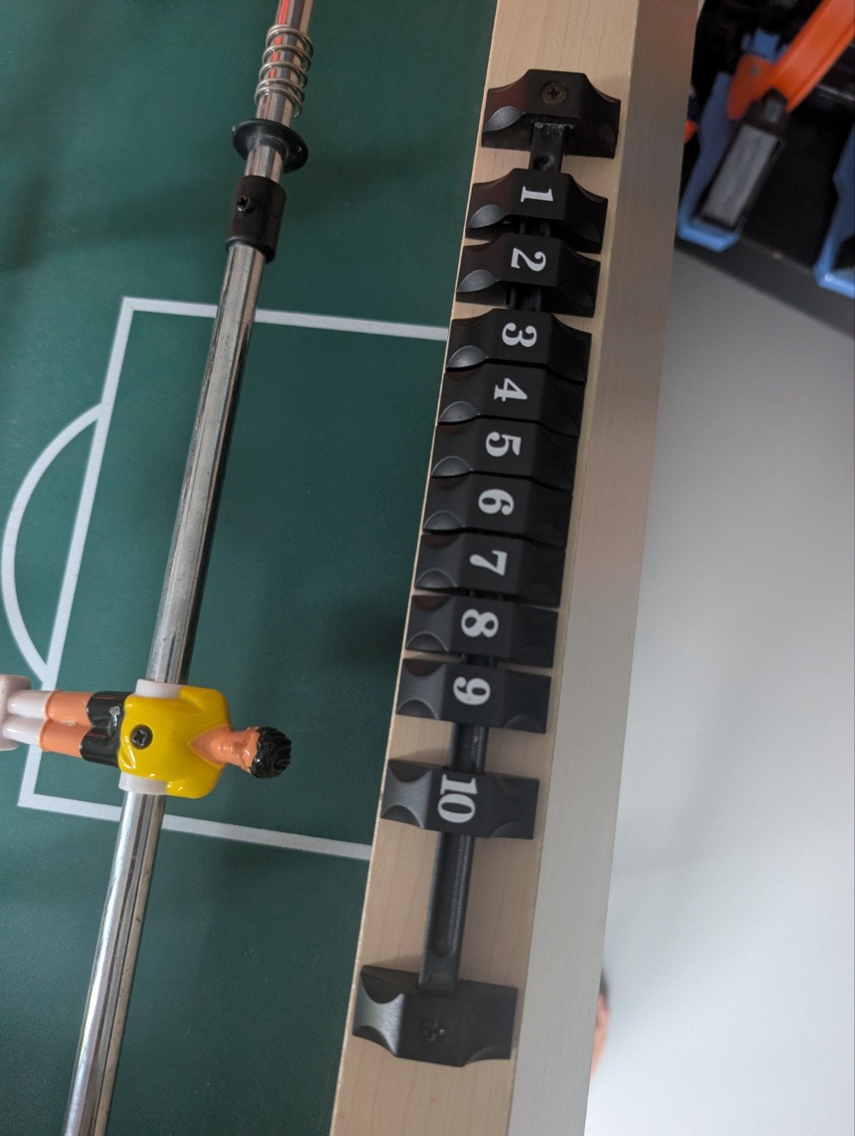 Voetbaltafel GRATIS, Ophalen