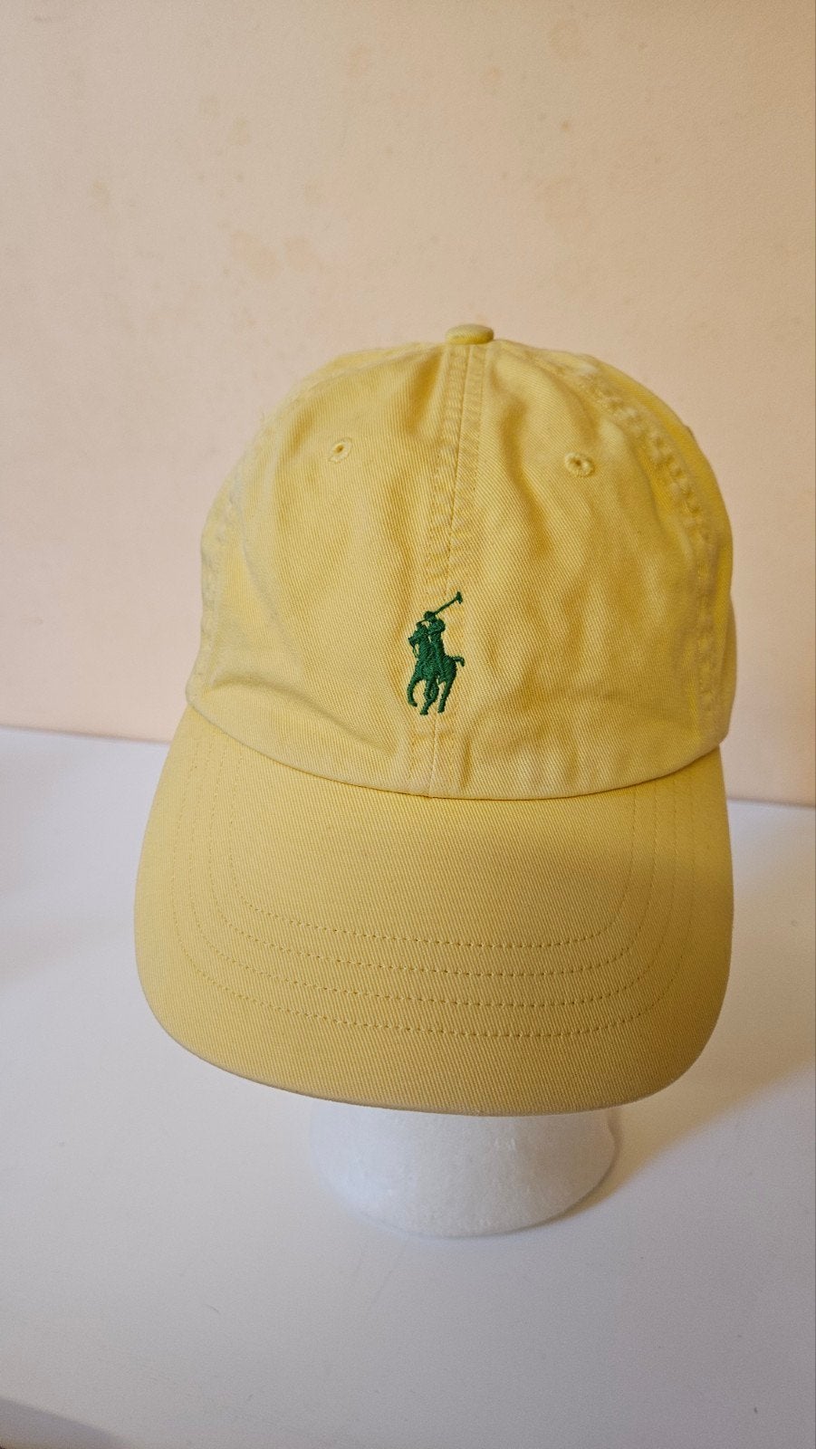 Gele Ralph Lauren pet, Kleding | Heren, Hoeden en Petten, Ralph Lauren, Pet, Gedragen, One size fits all