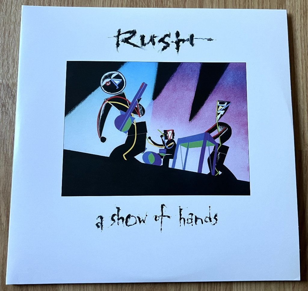 2LP Rush - a show of hands, Cd's en Dvd's, Vinyl | Rock, Ophalen of Verzenden, Zo goed als nieuw, 12 inch, Poprock