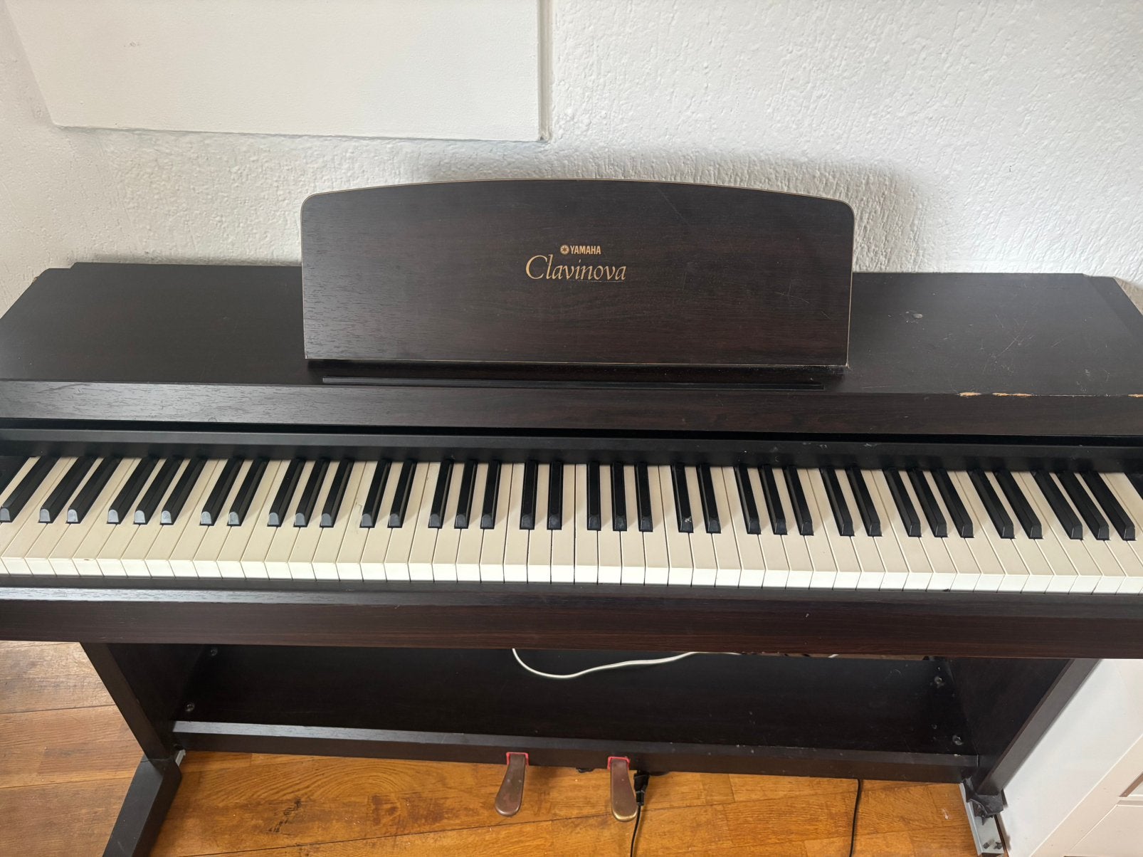 Yamaha Clavinova digitale piano, Ophalen, Zo goed als nieuw, Zwart
