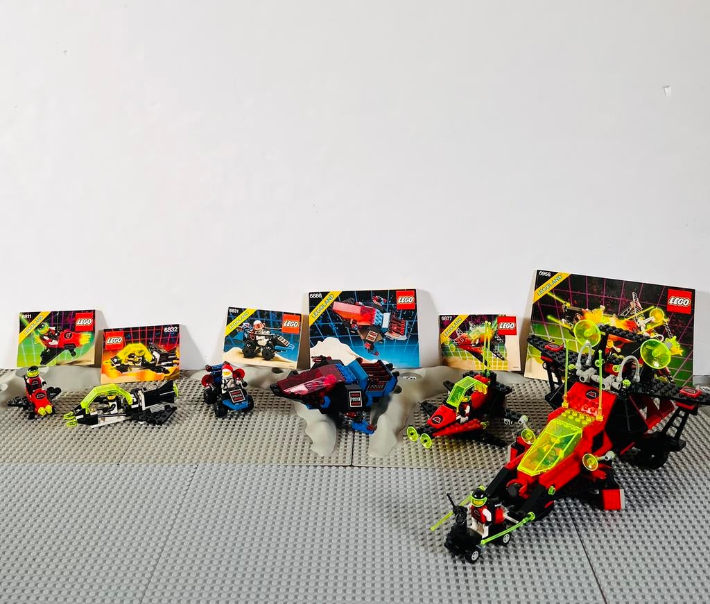Lego Classic Space 6956 - 6811 - 6877 - 6831 - 6832 - 6886, Kinderen en Baby's, Speelgoed | Duplo en Lego, Lego, Ophalen of Verzenden