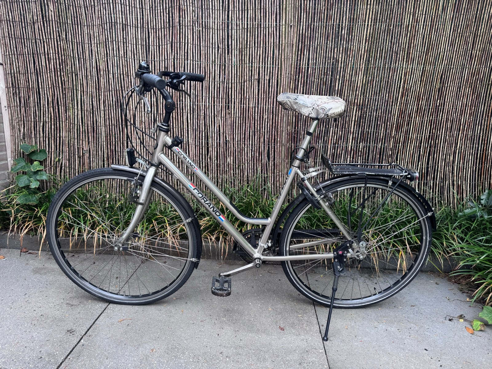 Corano damesfiets, Gebruikt, Velgrem, Versnellingen, 50 tot 53 cm