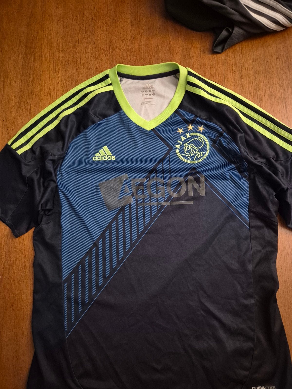 Ajax uitshirt 2012-2013 Adidas ClimaCool Maat L, Maat L, Ophalen of Verzenden, Gebruikt, Shirt