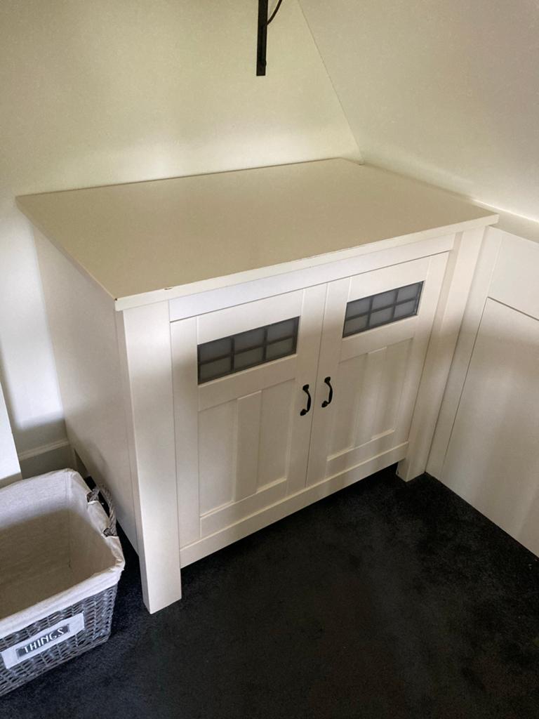 Complete Kinderkamer: landelijke Ledikant, Commode en Kast, Kinderen en Baby's, Kinderkamer | Commodes en Kasten, Gebruikt, 50 tot 70 cm