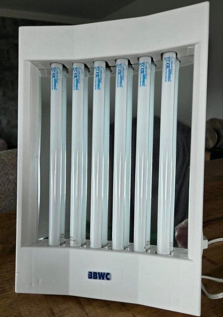 BBWC Gezichtsbruiner met 6 lampen, Witgoed en Apparatuur, Zonnebanken en Gezichtsbruiners, Ophalen, Gebruikt, Gezichtsbruiner