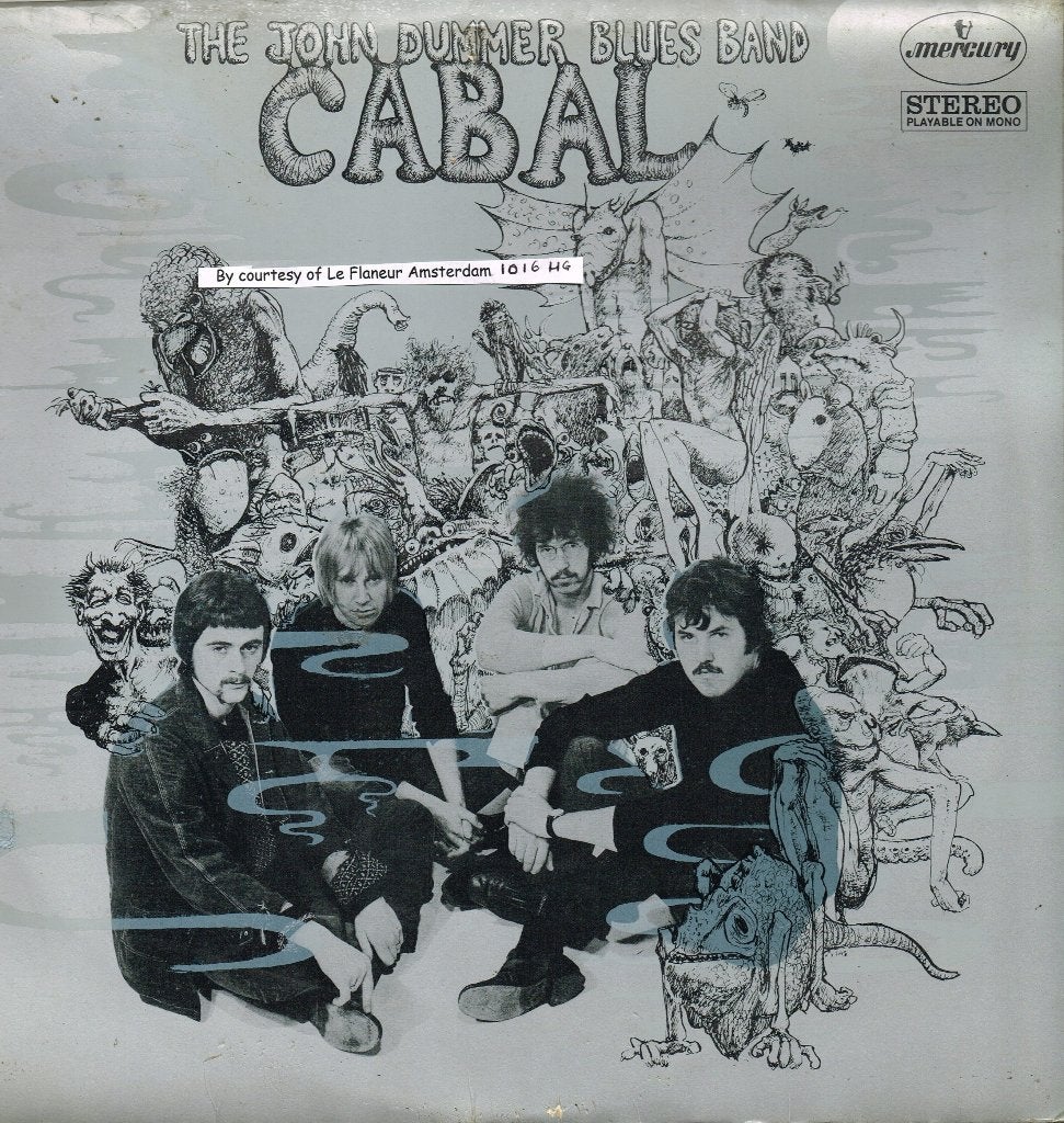 John Dummer Blues Band:"Cabal" op UK Mercury 20136 uit 1969, LP, Ophalen of Verzenden, 12 inch, Blues