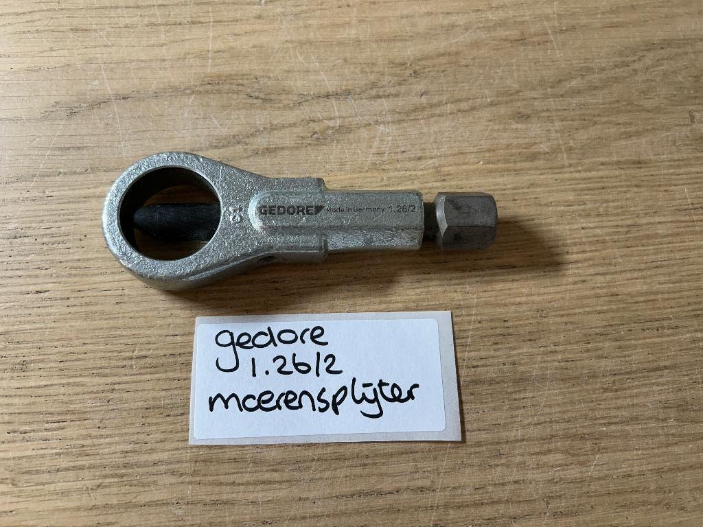 Gedore 1.26/2 Moerensplijter, Ophalen of Verzenden, Gebruikt