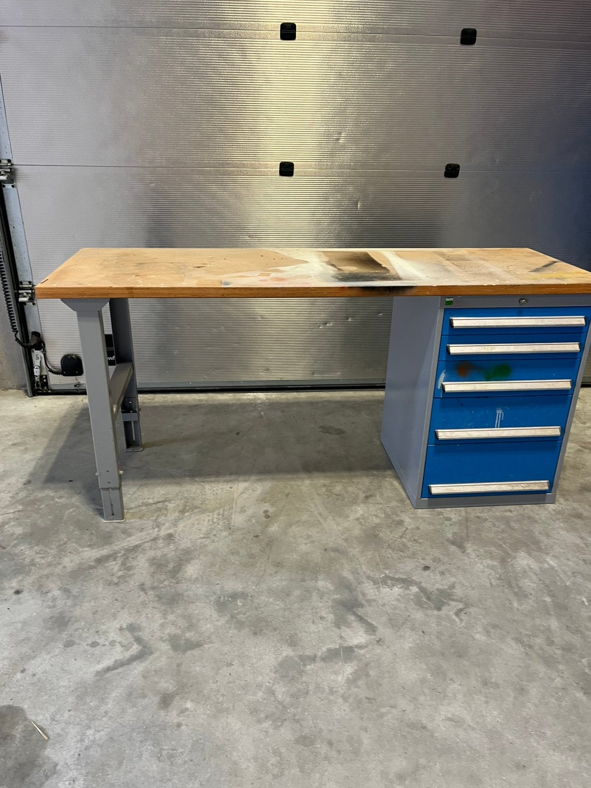 Werkbank met lades, Ophalen, Zo goed als nieuw, 170 cm of meer