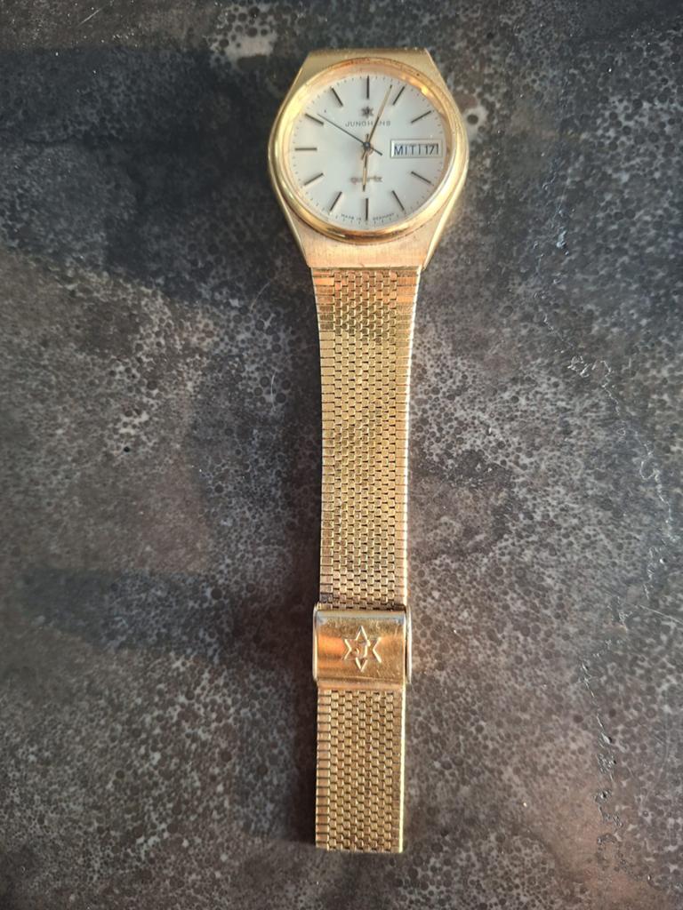 Junghans horloge - Band kapot, onderdelen of reparatie, Overige merken, Overige materialen, Gebruikt, Polshorloge