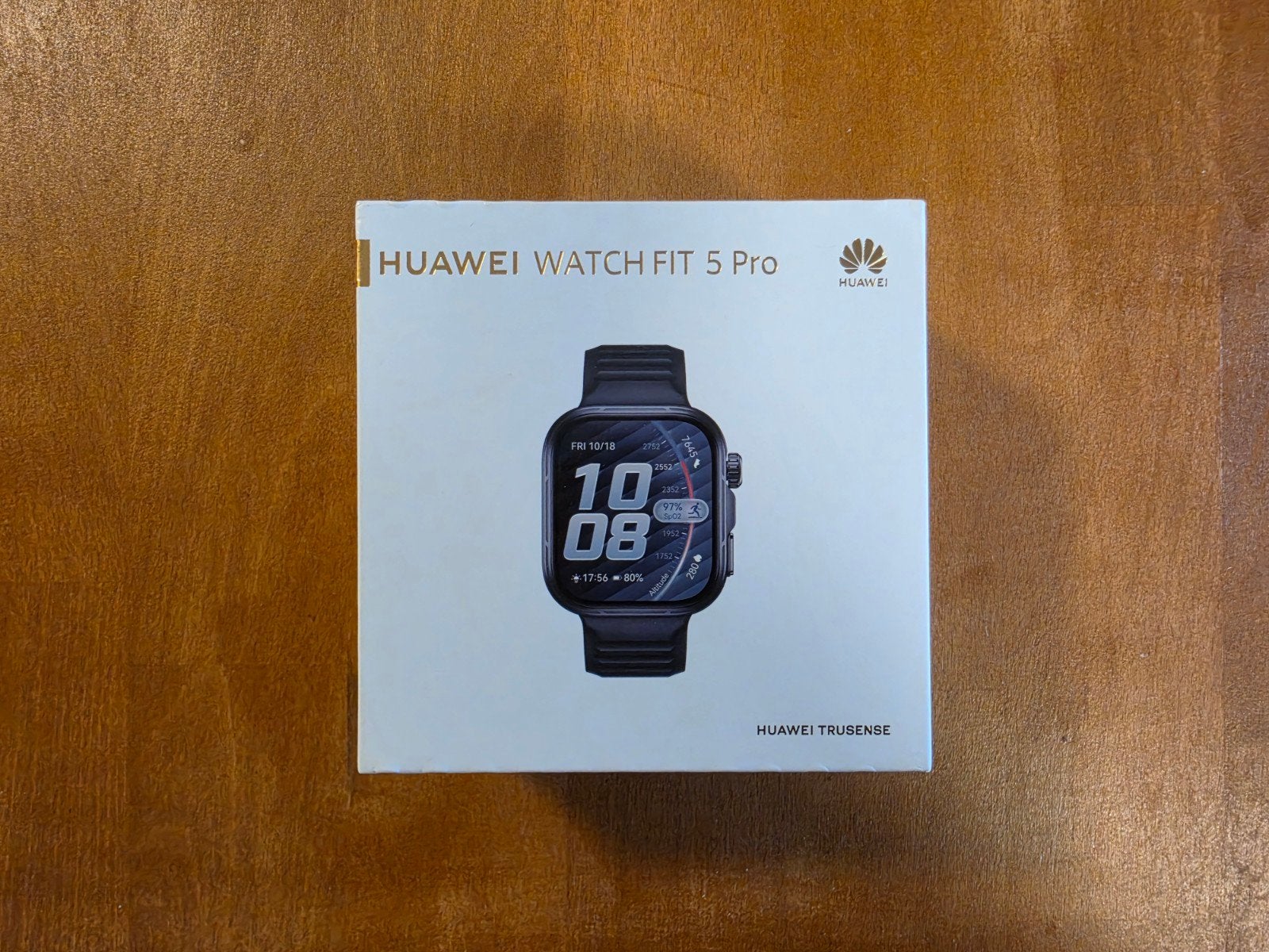 Huawei Watch Fit 5 Pro | Zwart | Compleet in doos, Ophalen of Verzenden, Gebruikt, Zwart, Huawei Watch Fit 5 Pro