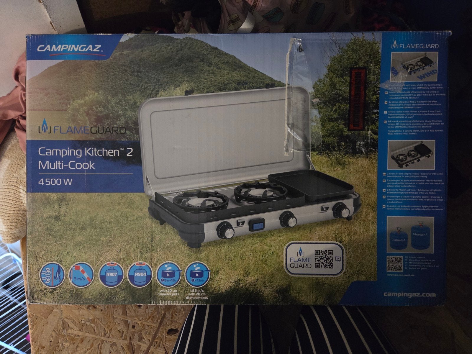 Campingaz Camping Kitchen 2 Multi-Cook 4500W, Ophalen of Verzenden, Nieuw