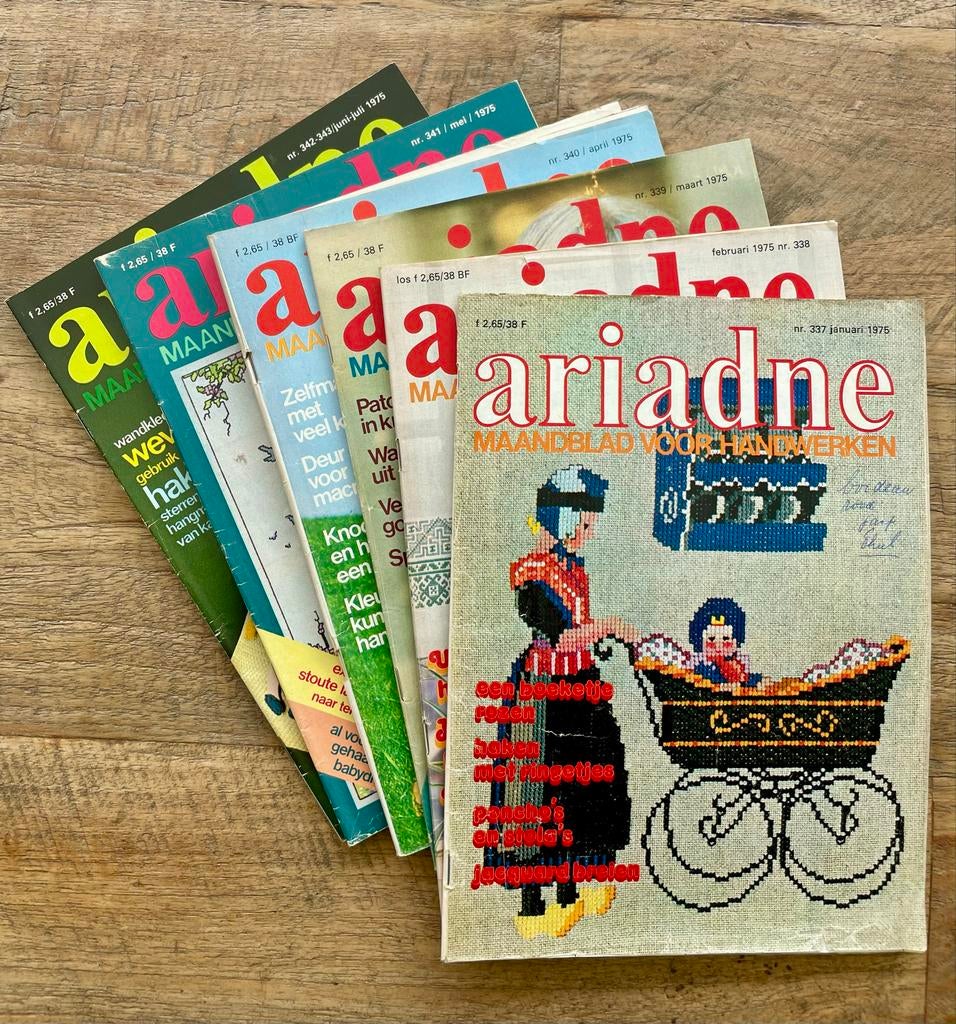 Ariadne Maandblad - Jaargang 1975, Overige merken, Vrouw, Ophalen of Verzenden, Overige typen