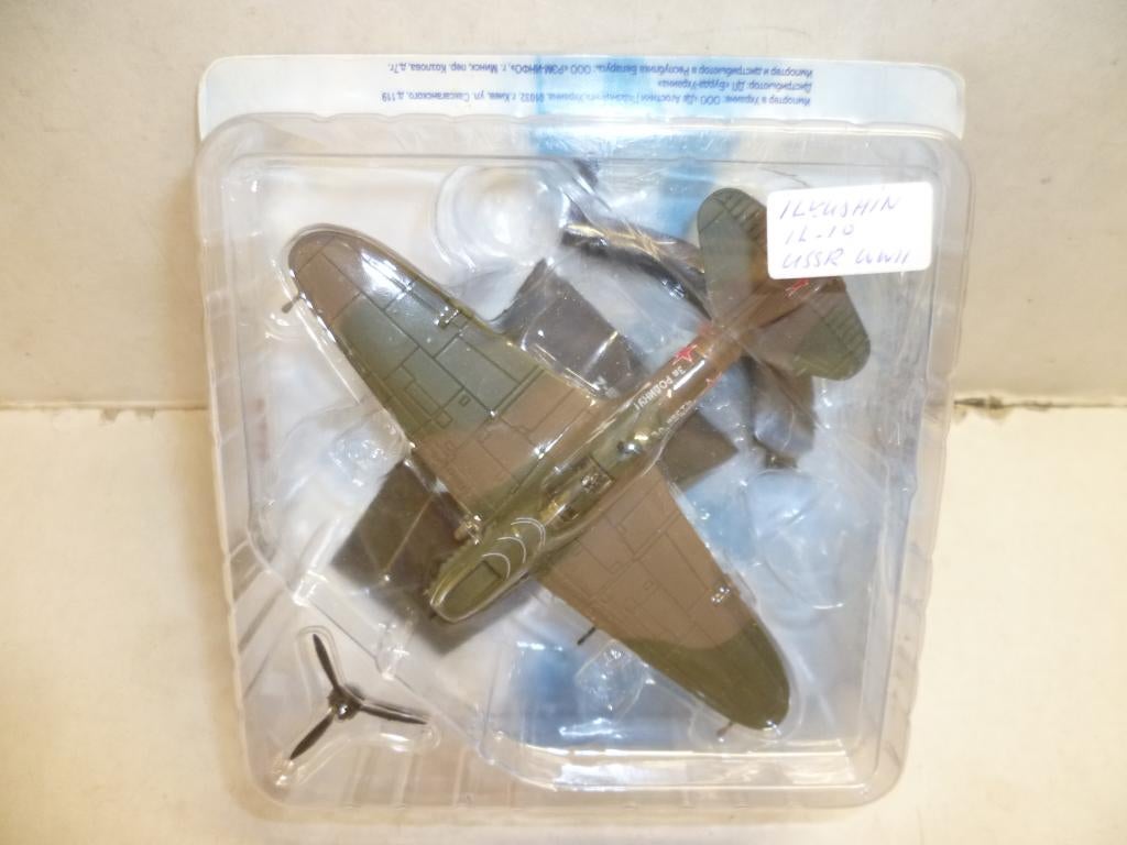 Russisch metalen vliegtuig WW2 militair schaalmodel, Ophalen of Verzenden, Nieuw, Schaalmodel
