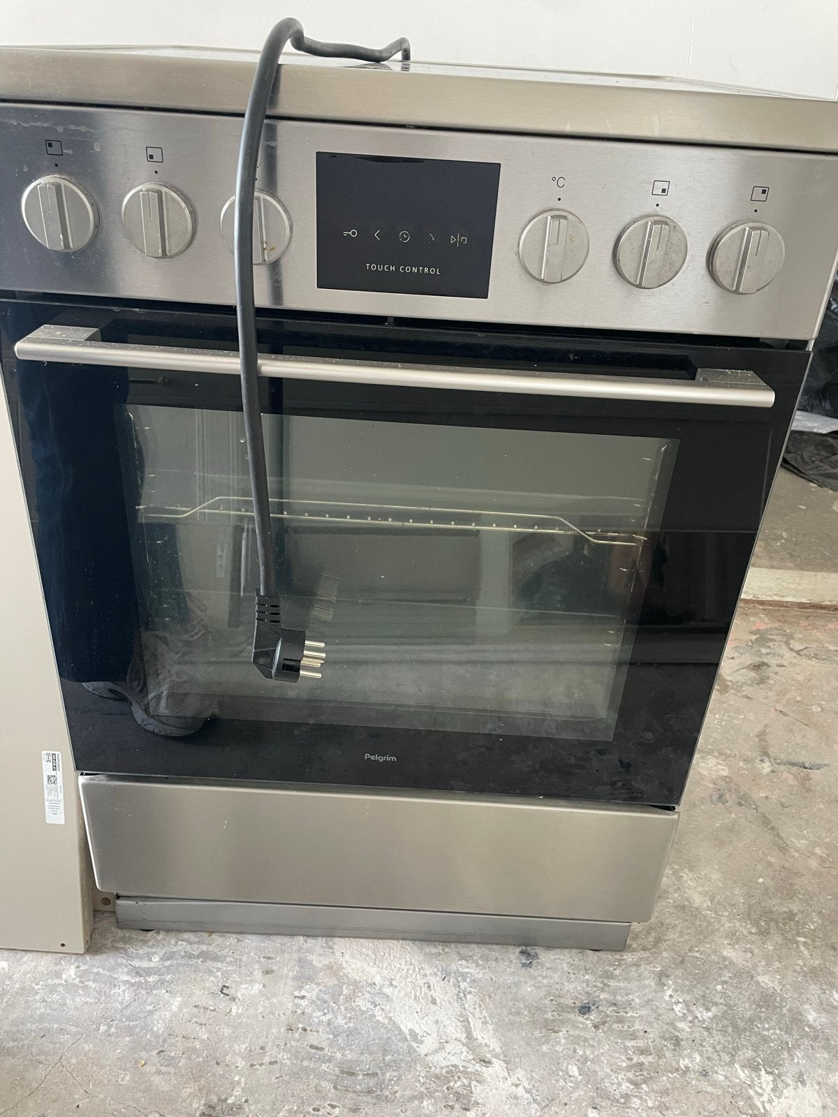 Pelgrim Fornuis met Oven, Ophalen, Gebruikt, 60 cm of meer, 4 kookzones