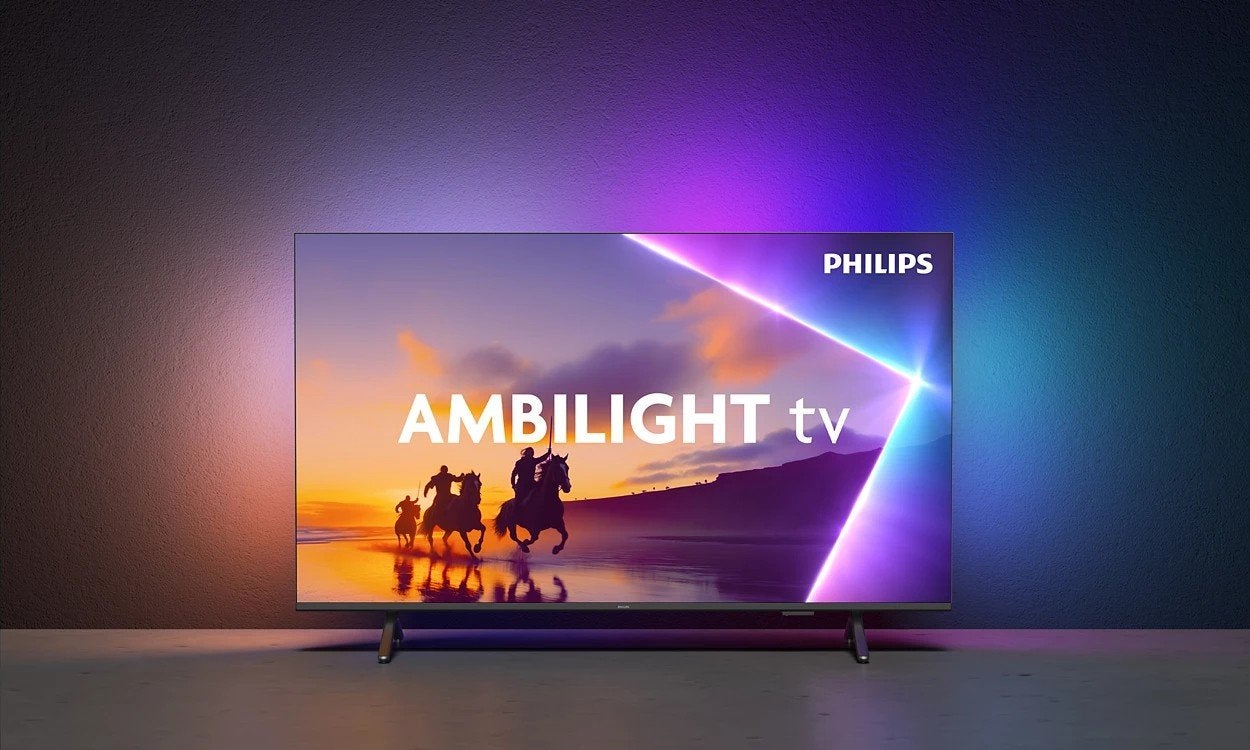 Philips Ambilight 55 inch 4K QLED Smart TV, Ophalen, Philips, QLED, Nieuw